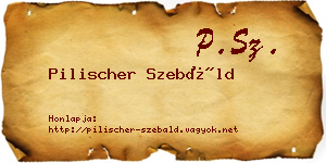 Pilischer Szebáld névjegykártya